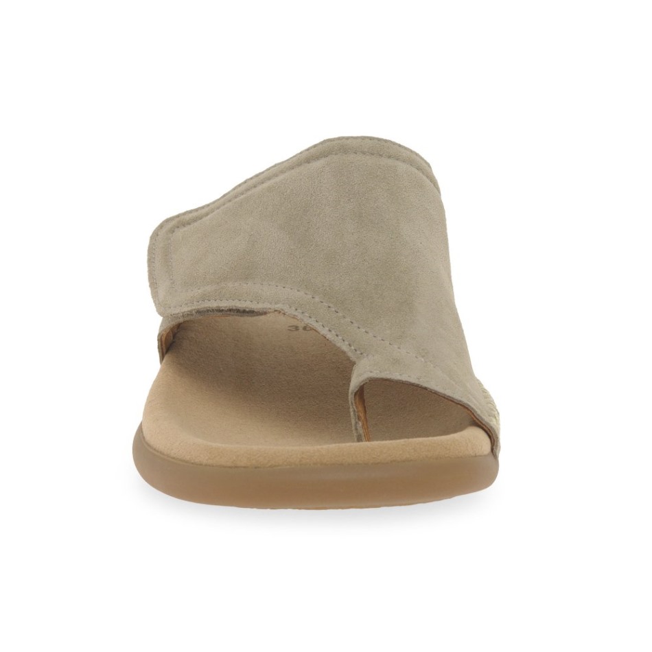 Gabor En Suède De Soie | Sandales à Boucle D\orteil Pour Femme Exclusive Jouissance